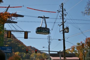 gatlinburg tramway aerial ober tram